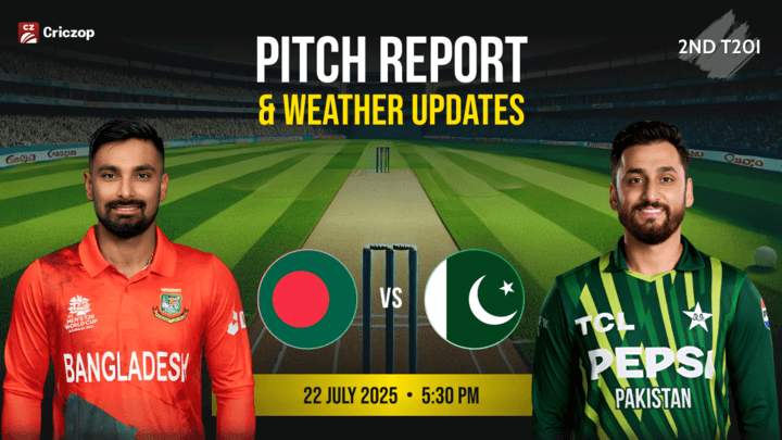 Bangladesh vs Pakistan Weather Report