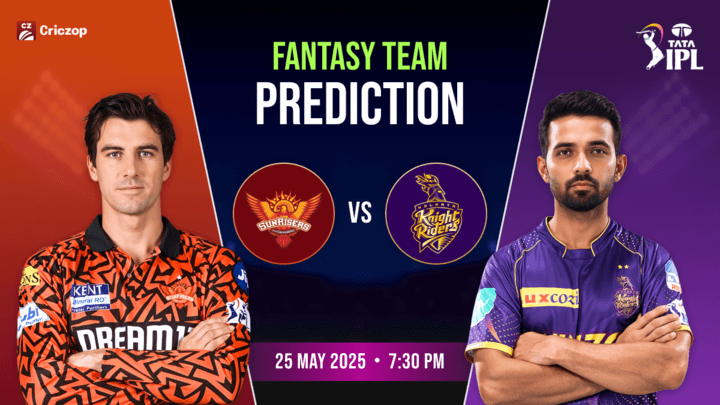 SRH vs KKR Dream11 fantasy team