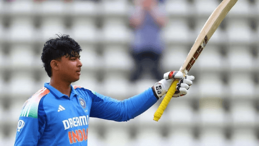 Young Indian Star's Century Dominates South Africa